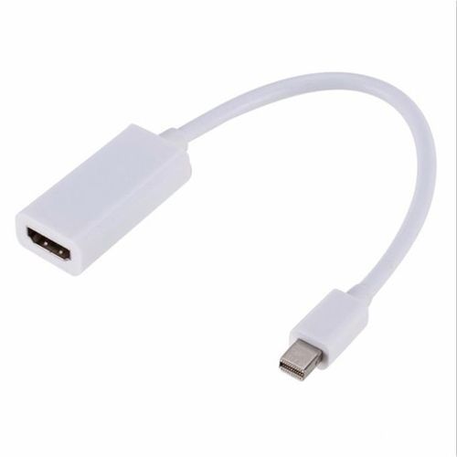 Mini DisplayPort To HDMI Adapter Mini DP Male To HDMI Female Thunderbolt 2.0 To HDMI Adapter For Apple MacBook Pro Air, Micro.soft Surface Pro 4 Pro 3, Google Chromebook, Monitor, Projector Etc.(White) BDZ
