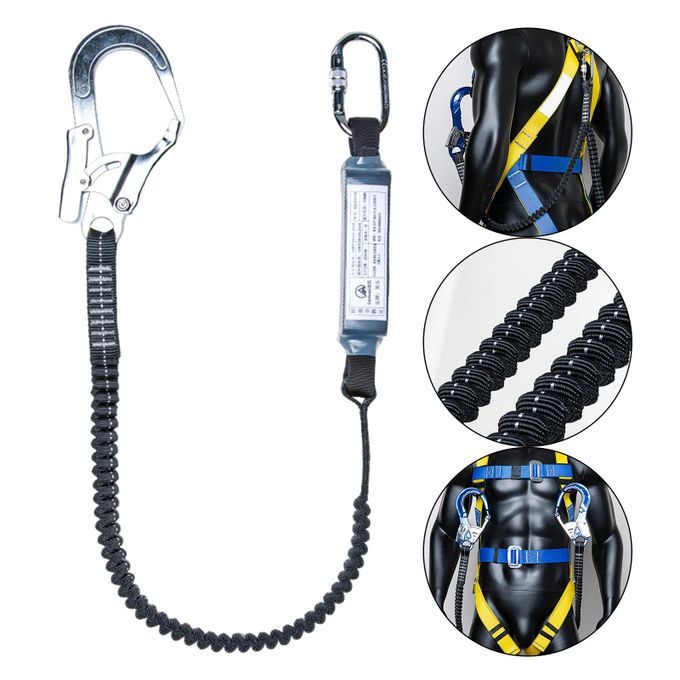 High Altitude Protective Climbing Fall Protection Single Belt Buffer