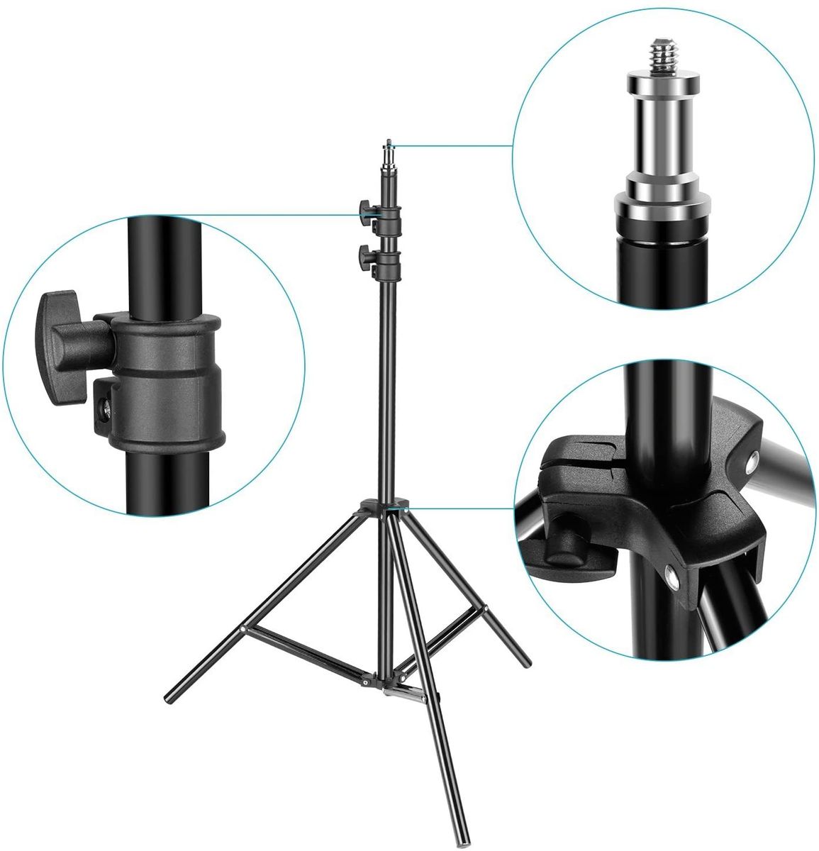 VERY STRONG 2Meters Tripod Stand For Reflectors,Softbox,Umbrellas/Studio Backdrops.