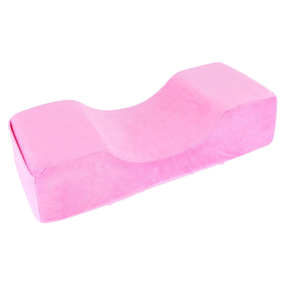 Eyelash Extension Pillow Flannel Salon Lash Pillow Makeup Tools Grafting Eyelash Pillow Ergonomic Support Extension Curve Salon Pink