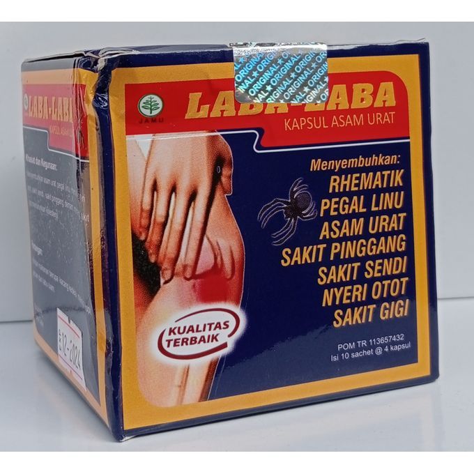 Laba-Laba : Helps Manages Rheumatism, Arthritis And Pains