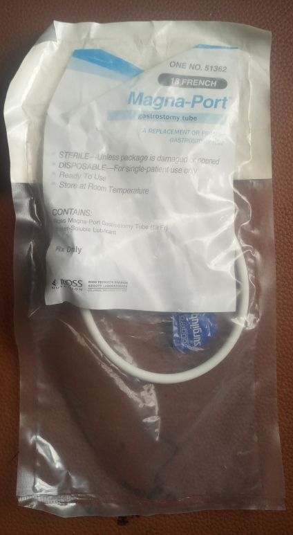 Gastrostomy Tube (18 FRENCH)