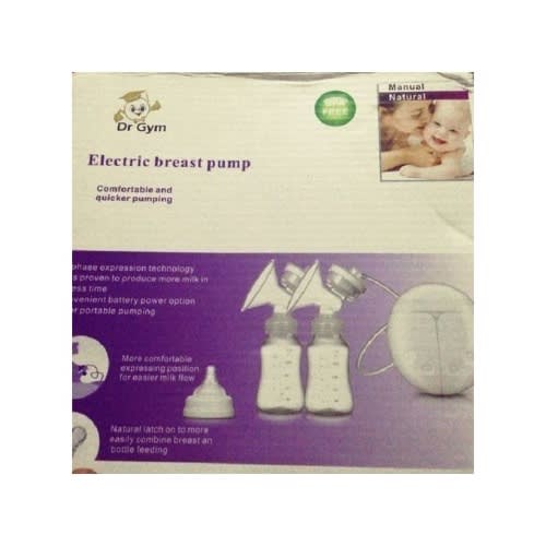 Dr Gym Double Electric Usb Breast Milk Extracting Pump For Baby Feedi