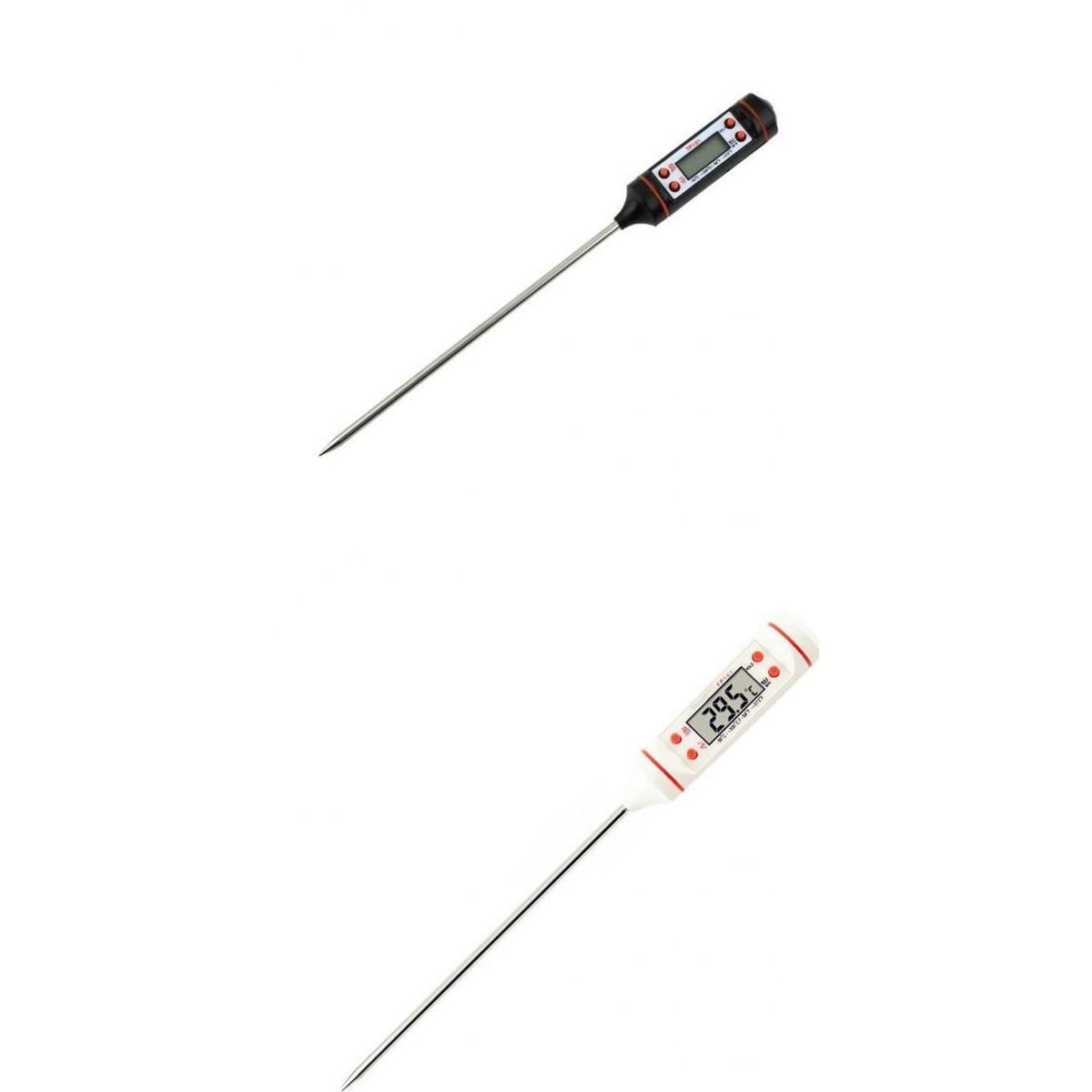 2Pieces Food  Baking Meat Instant Read LCD Display
