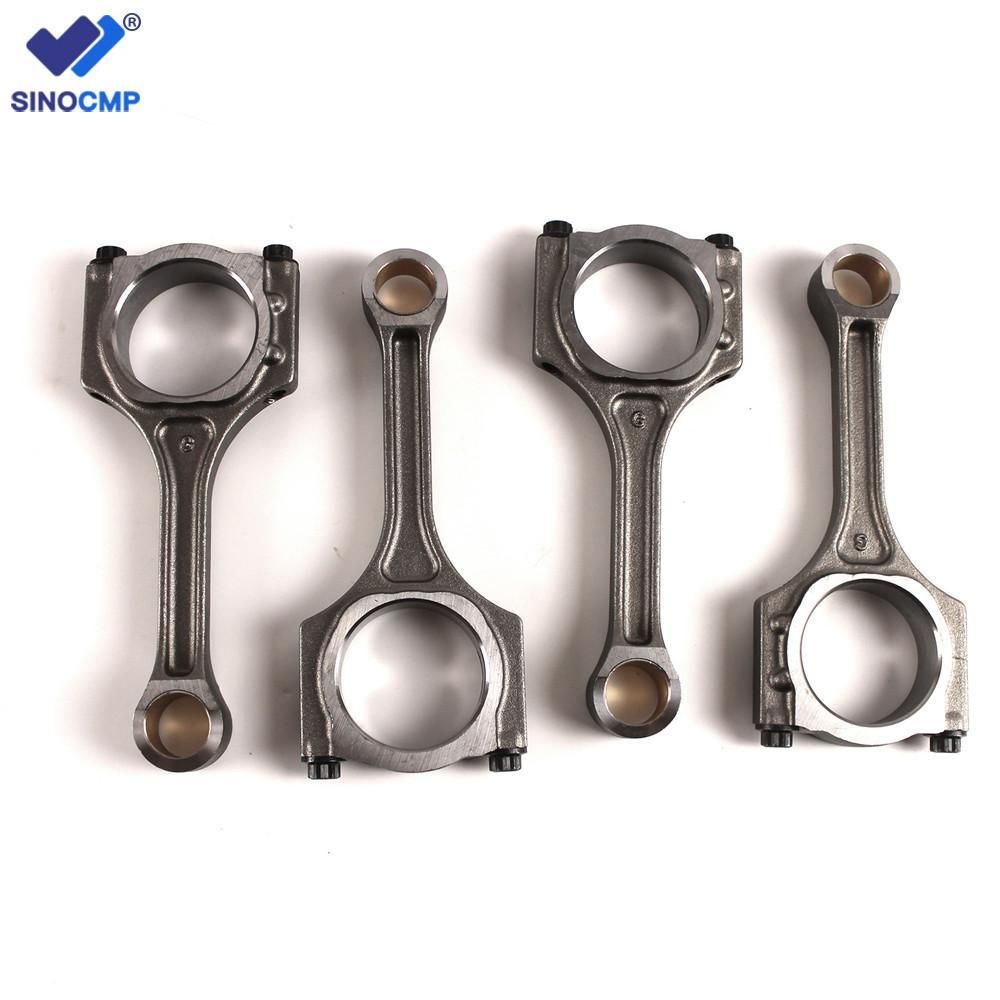 4PC 23510-2G540 G4KJ OEM Connecting Rod Fits 11-20 Kia Sorento Sportage Hyundai Sonata 2.4L 23510-2G520, 23510-2GGA0 23410-2G510