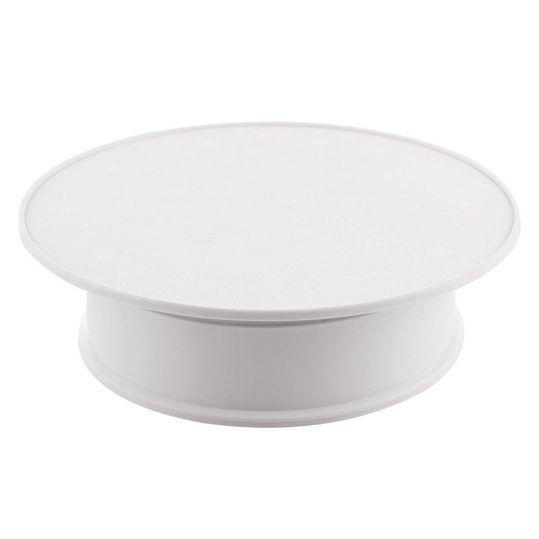 20cm 360 Degree Electric Rotating Turntable Display Stand Photography Video Shooting Props Turntable, Max Load 1.5kg, Powered By Battery(White)