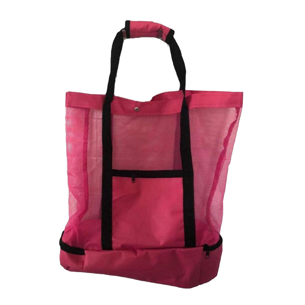 Wine Cooler Bag Bottle Drink Wine Carrier Tote Beach Picnic W/ Red