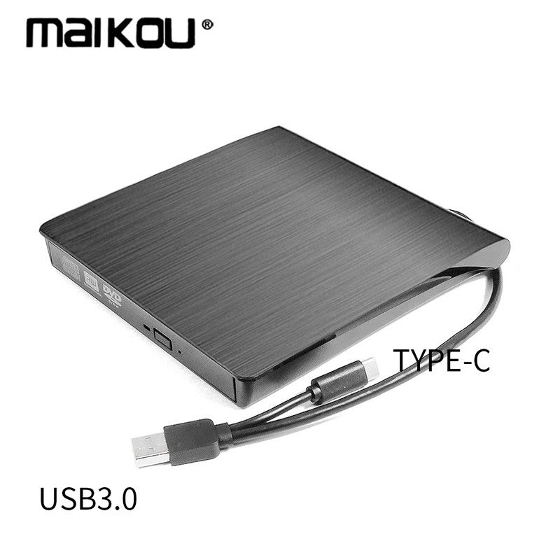 TYPE-C External Optical Drive USB3.0 Dual Interface Laptop External DVD