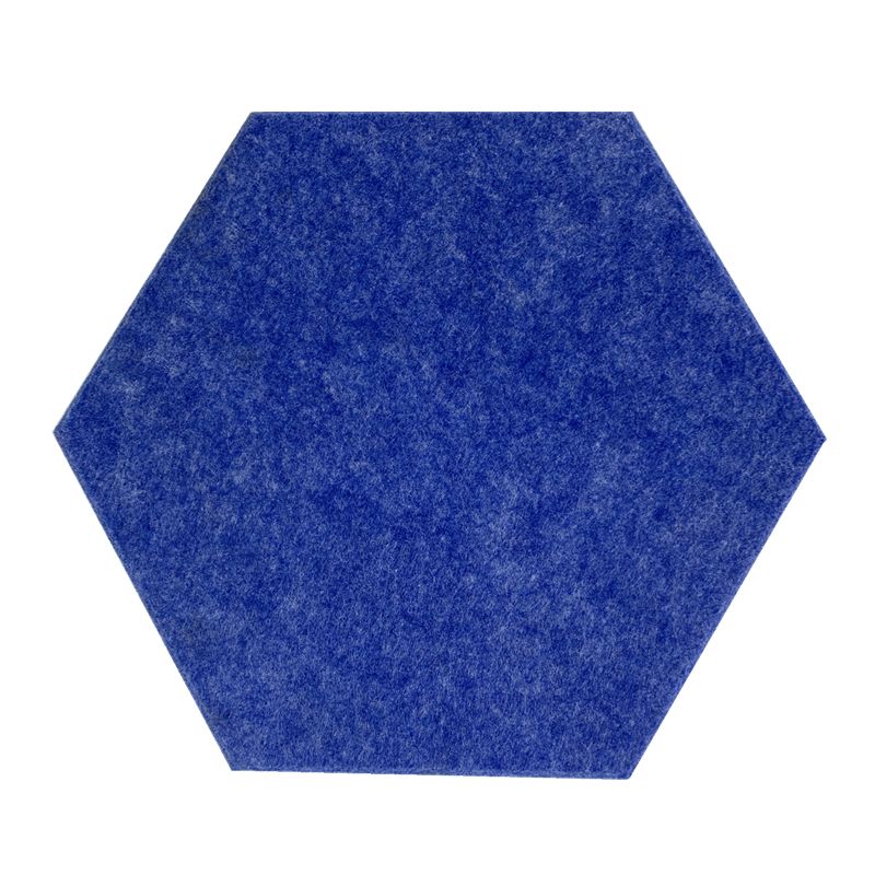 12Pcs Hexagonal Self-adhesive Acoustic Panels Sound Absorbing Soundproof Wall