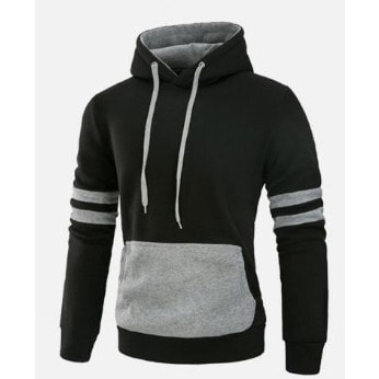 Eml Black Mixed With Ash Hoodie