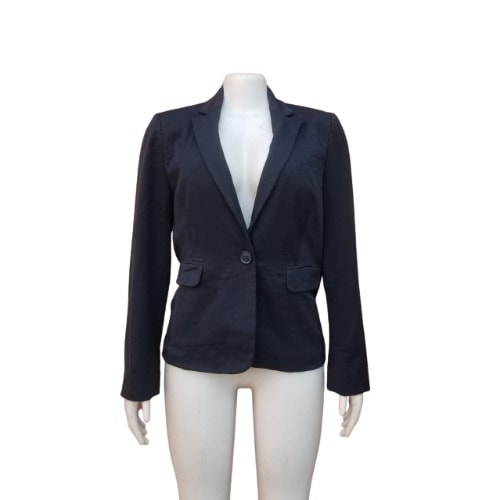 Ladies Long Sleeve Jacket - Black