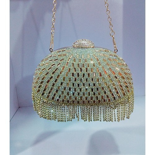 Gold  Ladies' Clutch Purse