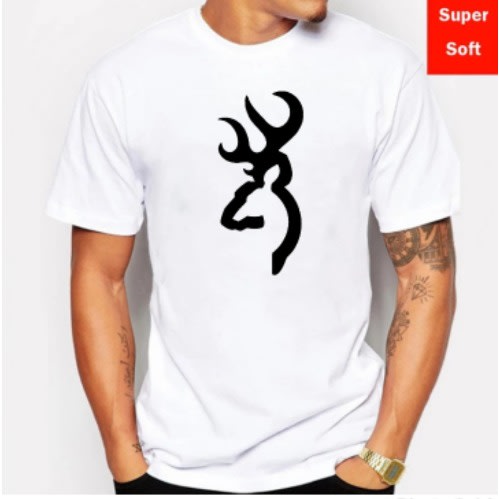 Cotton  Print T-Shirts -White
