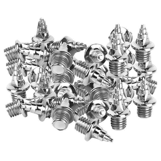 Footful 60pcs Sports Track Running Shoes Spikes Replacement -Xmas Tree