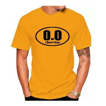Score Board Print T-Shirts- Yellow