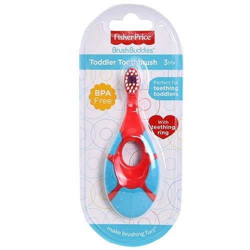 Baby , Toddler Toothbrush Teething Ring & Gum Massager - Brush Buddies