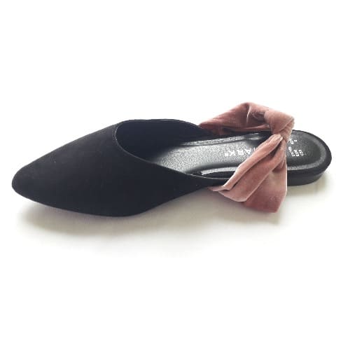Suede Mules With Ankle Straps