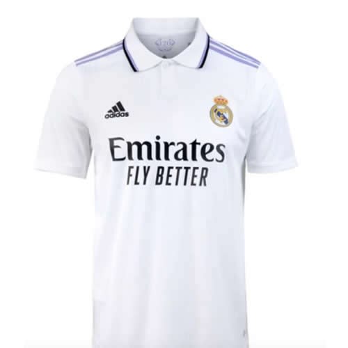 Men's Official Real Madrid Fc Home Jersey 2022/2023