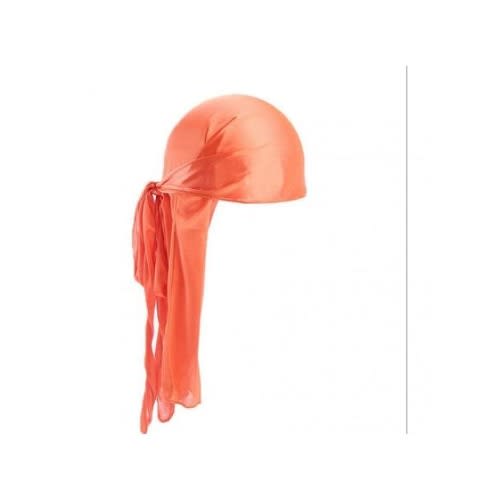 Plain Silk Durag - Orange