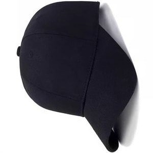 Plain Face Cap - Black