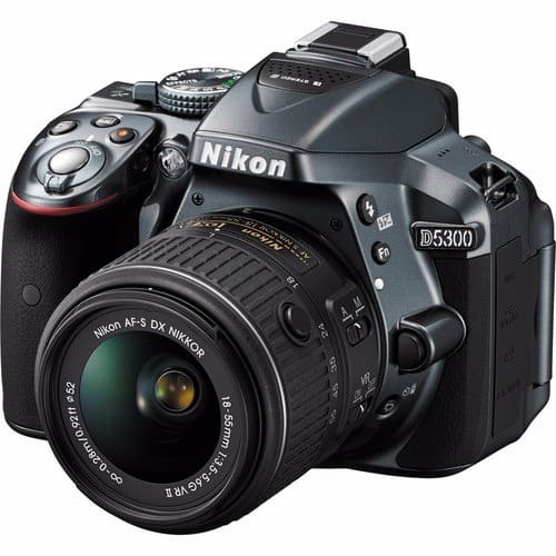 Professional DSLR Digital Camera D5300+2.7-inch articulating LCD