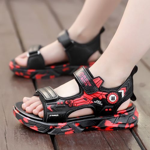 Summer Kids Boys Sport Sandals Teen Tide Outdoor Soft Sandals Beach Shoes