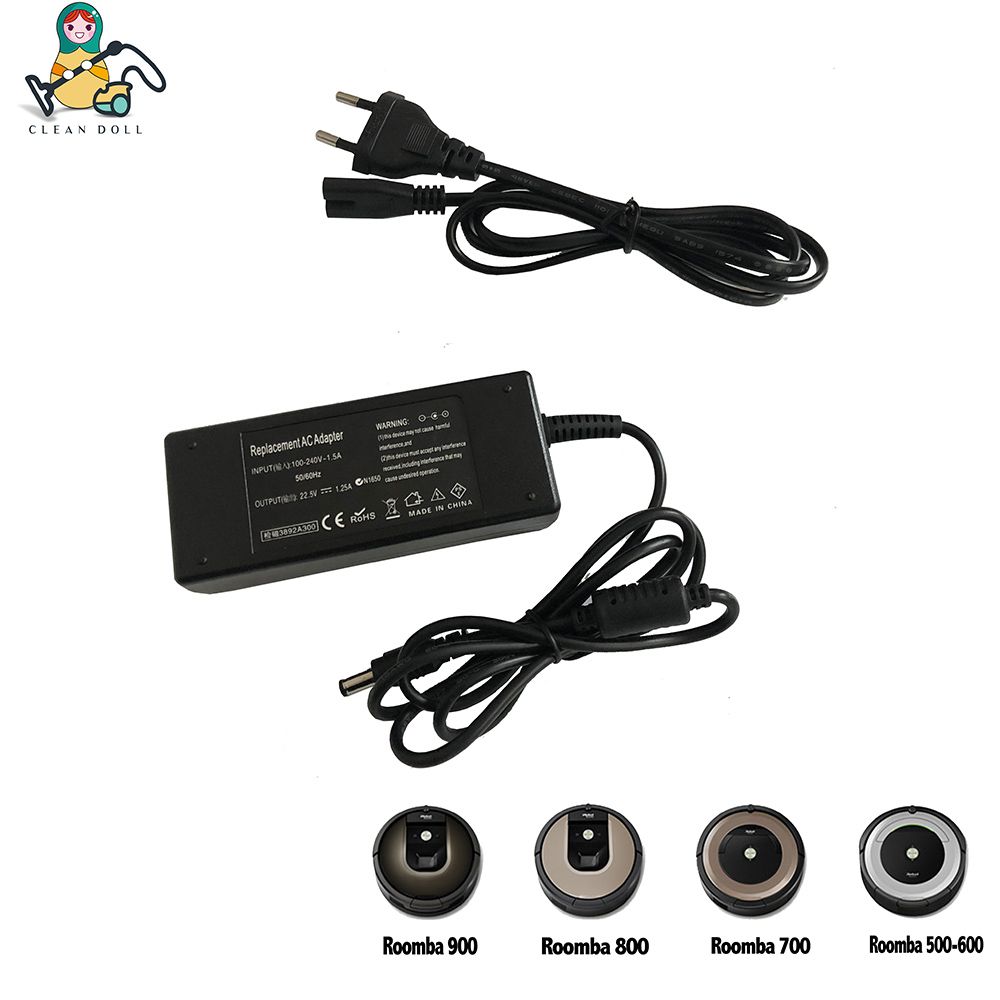 Power Supply 22.5V 1.25A AC Adapter Charger For IRobot
