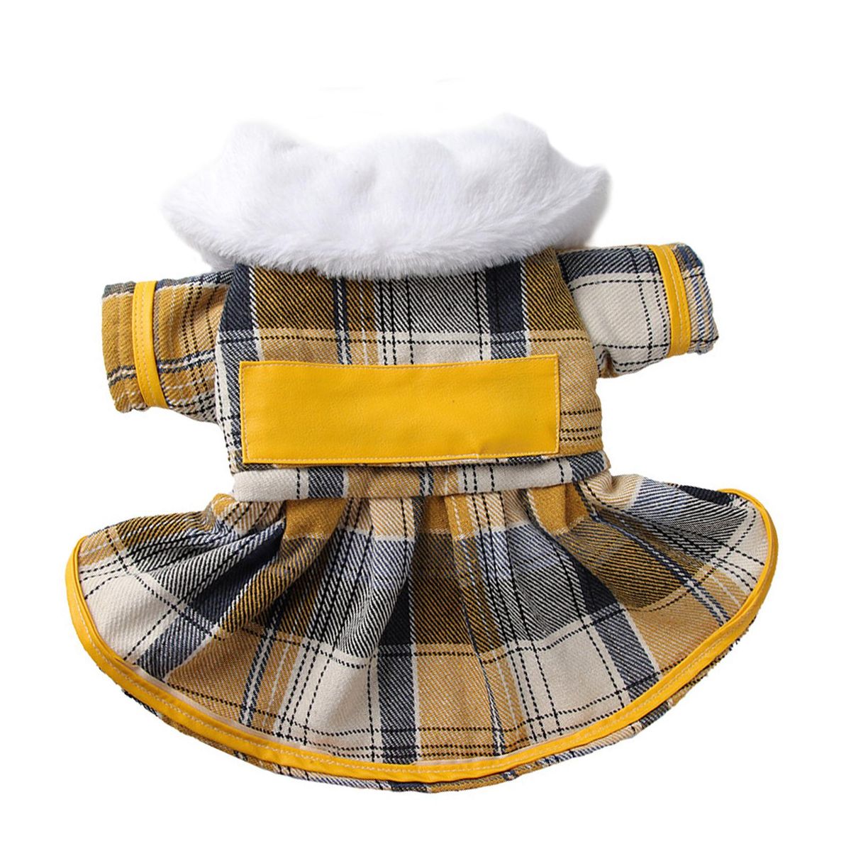 Cats Dress Puppy Cats Velvet Lining Winter Dress