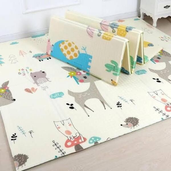 Adult/Children Foldable Exercise And Play Mat(195x145cm)