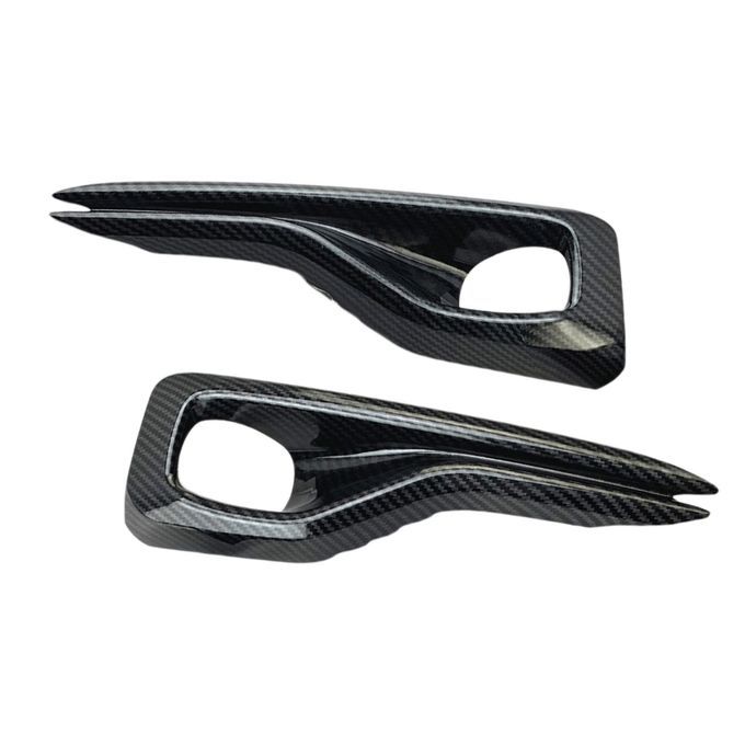 Foglight Fog Light Lamp Cover Exterior For Ford Focus Carbon Fiber