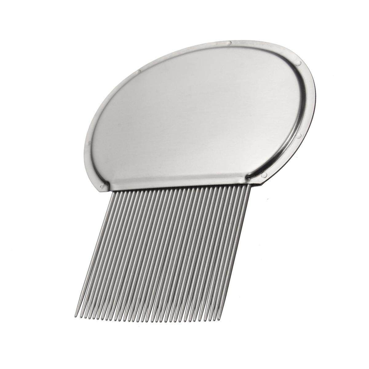 Lice Nit Comb Get Down To NITTY GRITTY Stainless Steel Metal Head Long Teeth