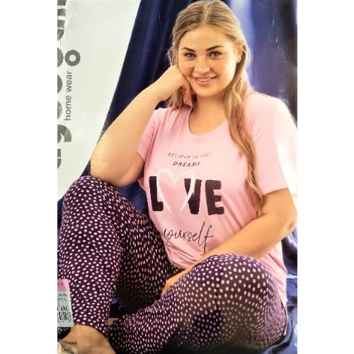 2 Piece Women Sleep Wear - Peach
