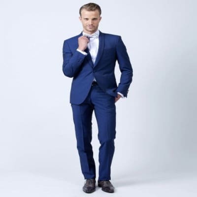 Men's Classic Suit-navy Blue