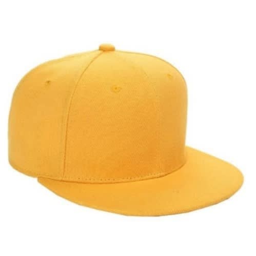 Unisex Face Cap -  Yellow