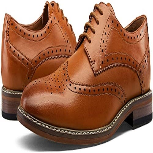 Lace Up Brown Shoes