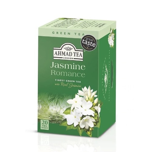 Ahmad Tea - Jasmine Romance Green Tea - 20 Foil Teabags