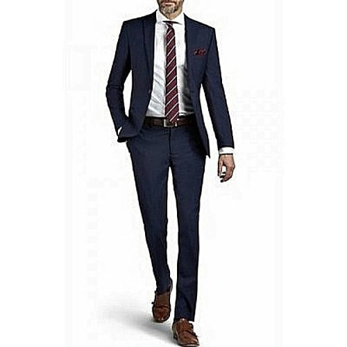 Smart Fit Corporate Suit - Navy Blue