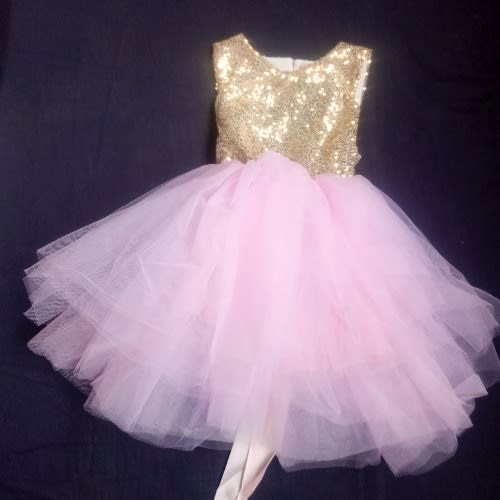 Baby Princess Dress - 4T - 1 Pc