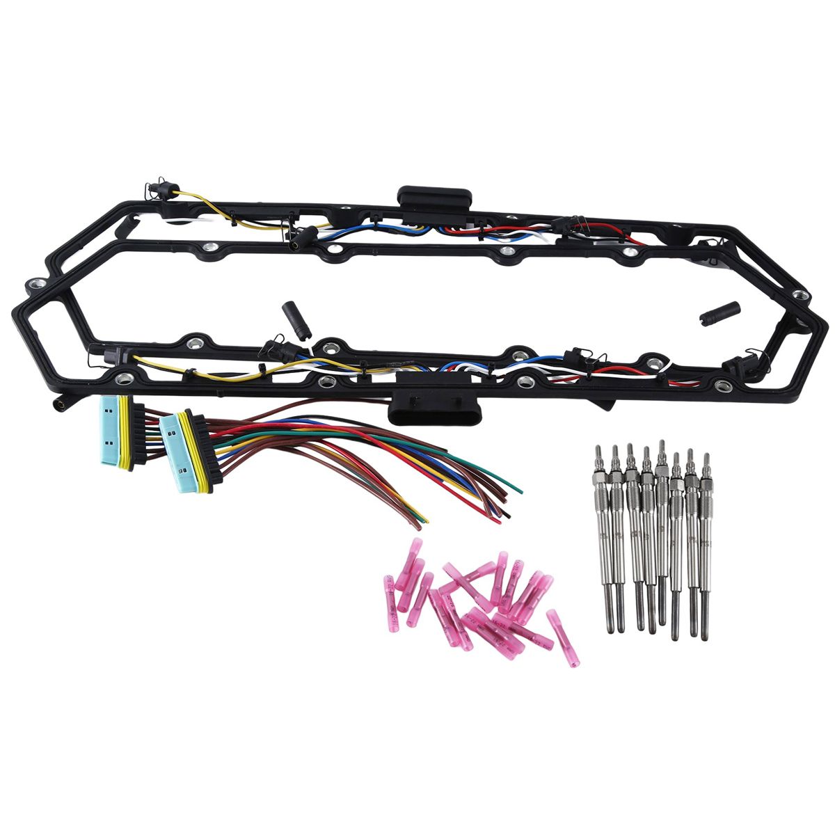 Glow Plug Valve Cover Gasket Wiring Harness for Ford 99-03