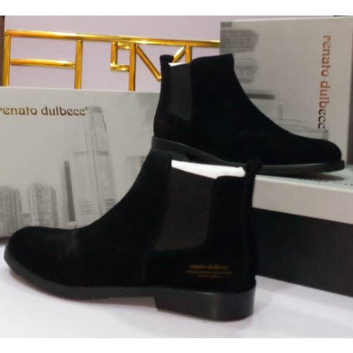 Suede Leather Boot