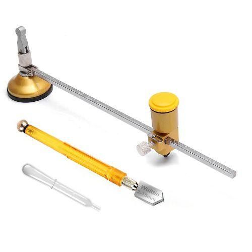 Circular Glass Cutter With Suction Cup Adjustable