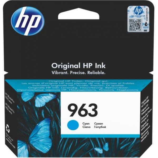 Hp 963 Cyan Original Ink Cartridge