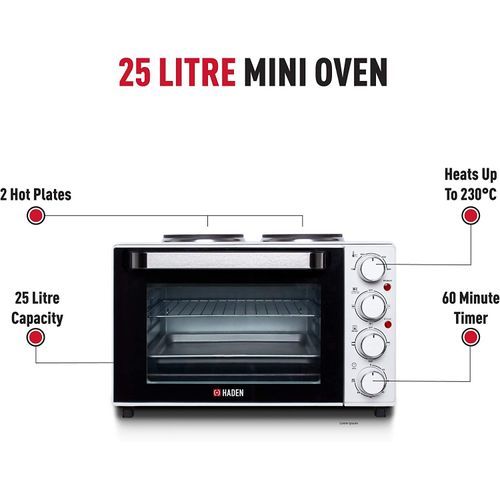 Table Top Oven With 2 Hot Plates