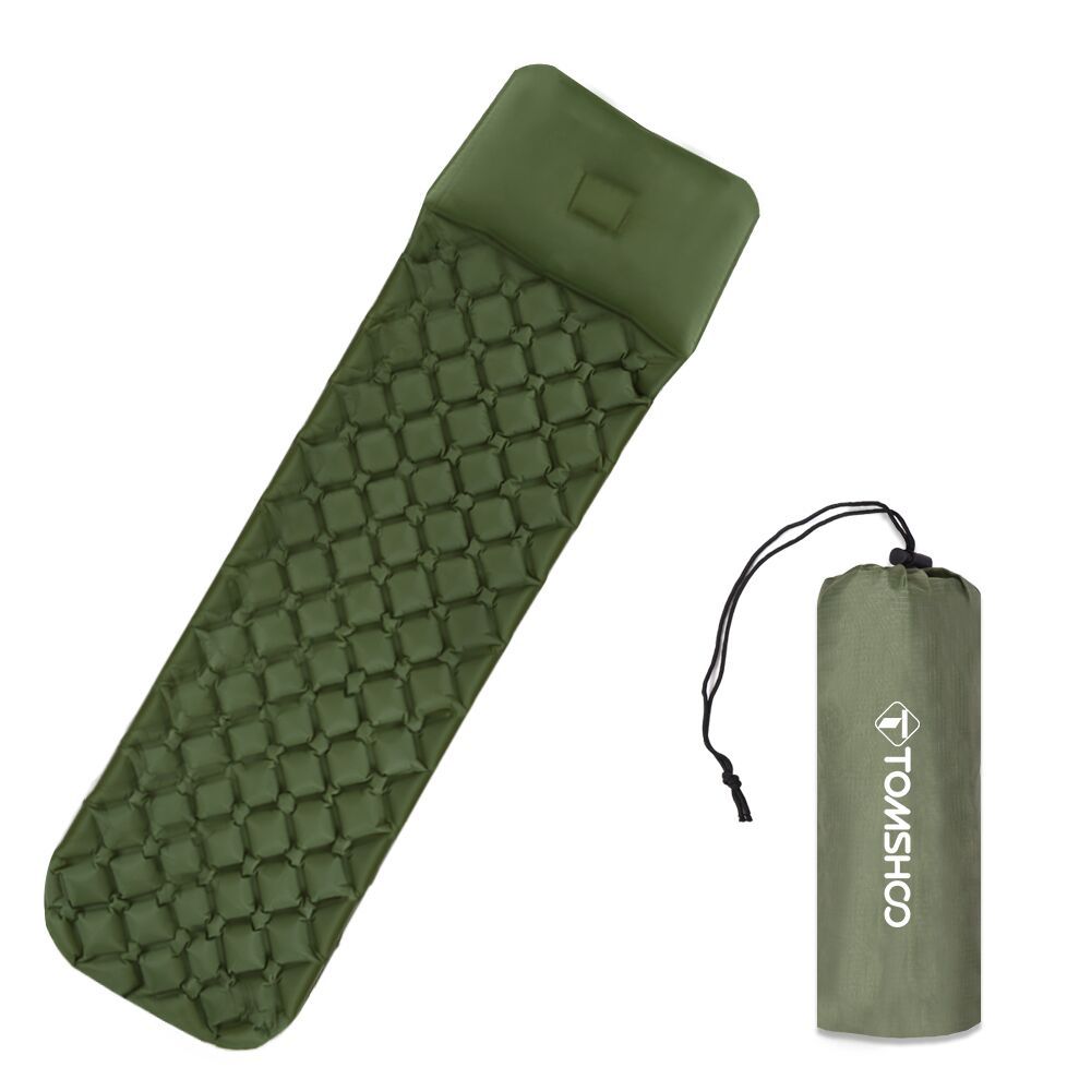 Camping Sleeping Pad With Pillow Ultralight