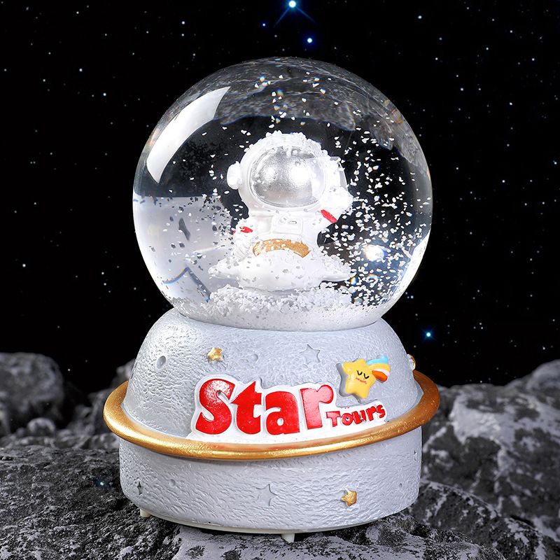 Creative Astronauts Snow Globe Luminous Crystal-Type 4