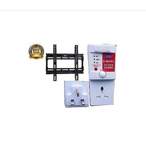 D-Marc 30-55 LED/LCD TV Wall Hanger + 13Amp Tv Guard