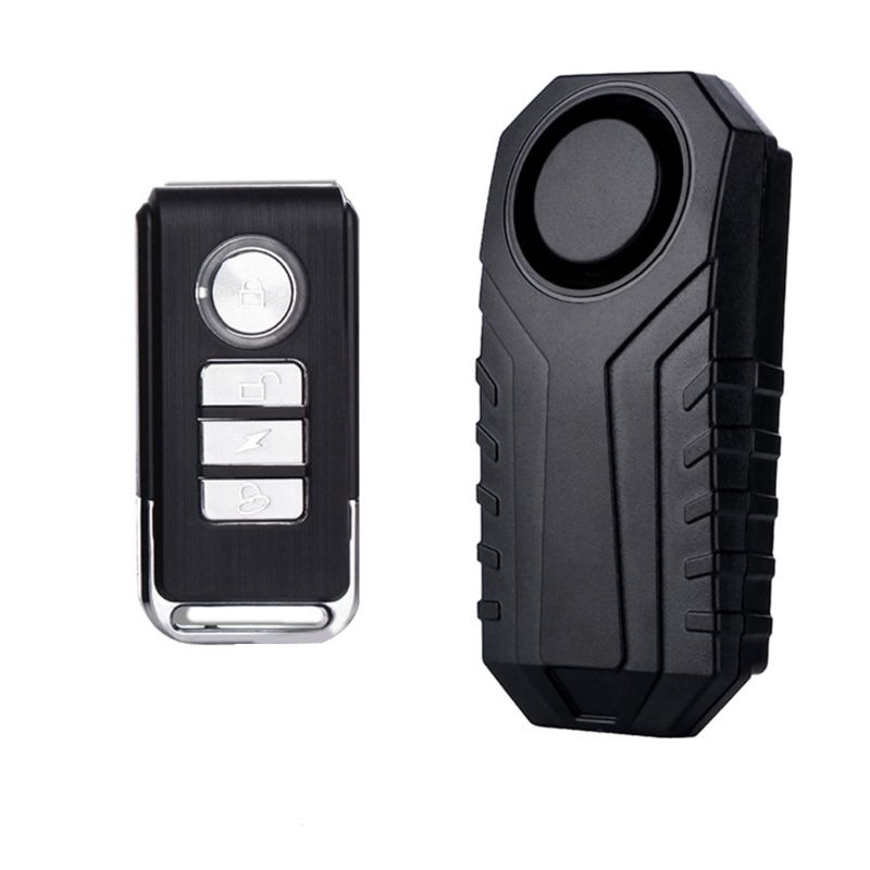 X5QF Anti Theft Burglar Bike Alarm With Remote, Waterproof
