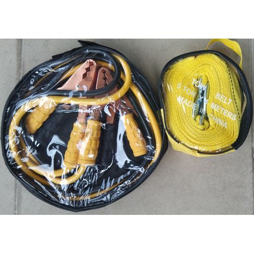 Jump Start Cable With Tow Rope 600Amps
