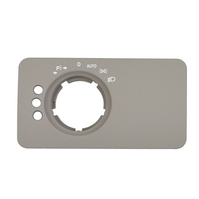 Headlight Switch Panel Cover Dashboard Car For W164 Grey Three Holes