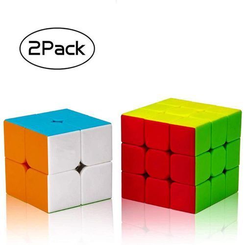 Cube Combo Set Of 2X2 3x3 Speed Stickerless Puzzle